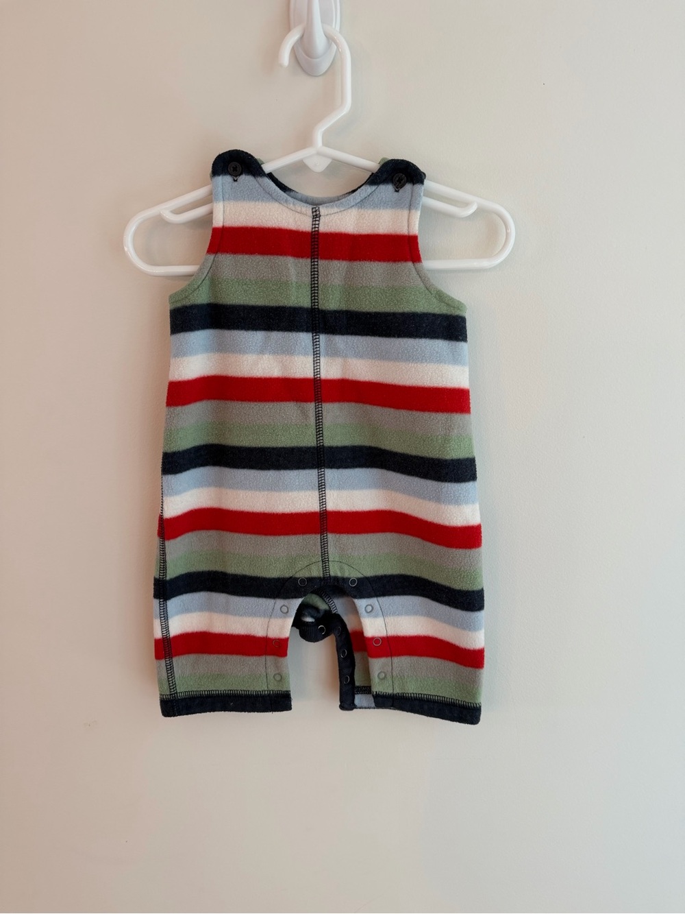 GAP Striped Sleeveless fleece Romper